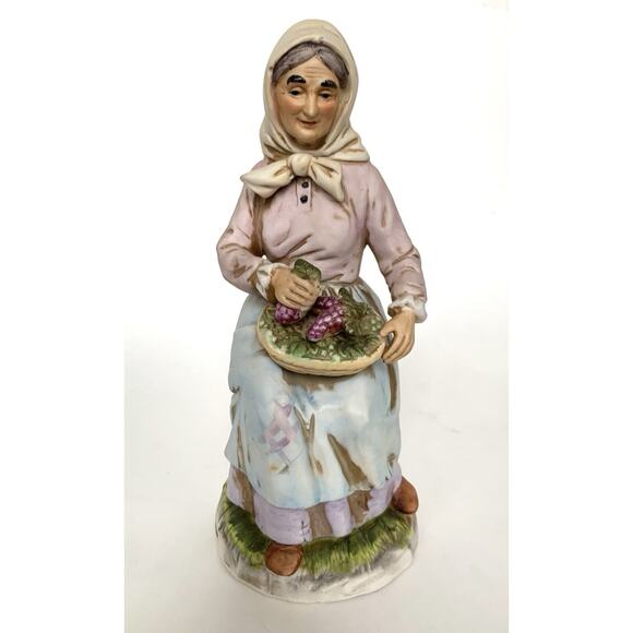 Vintage Home Interior Old Man Woman Collection #8816. HOMCO 13.5 " Tall Japan - Picture 6 of 10